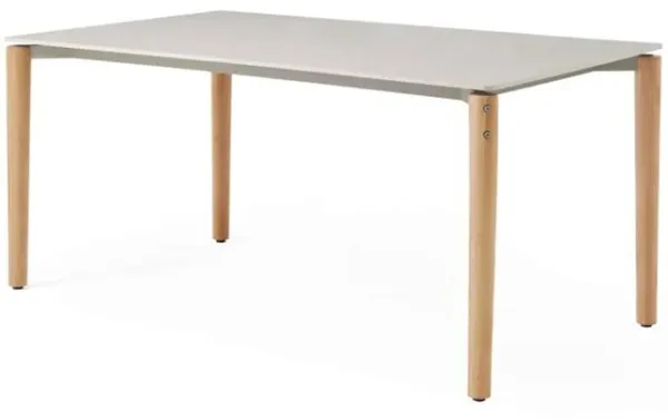 Vipp718 Open-Air Eettafel 157 cm Keramiek/Eiken