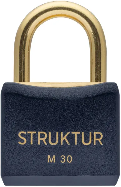 Struktur hangslot Marin 30 - 100% roestvrij