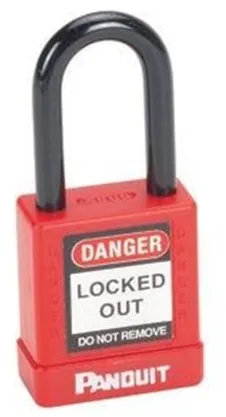 PANDUIT Niet-geleidende slot, Beugel 38 mm