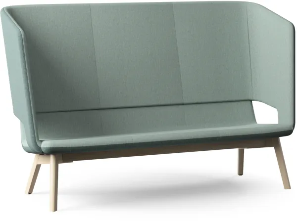 Twist & Sit Soft - 3 pers hoge lounge sofa met poten