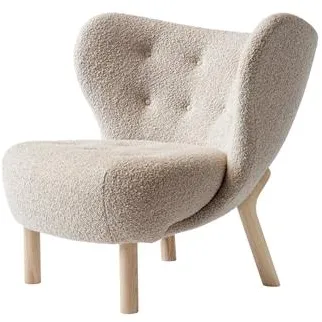 &Tradition Little Petra VB1 Fauteuil Karakorum 003/Wit Geolied Eiken