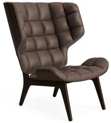 NORR11 Mammoth Fauteuil Donker Gerookt Eikenhout/Dark Brown 21001