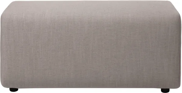 BROSTE COPENHAGEN Lagoon modulaire bank poef - latte stof