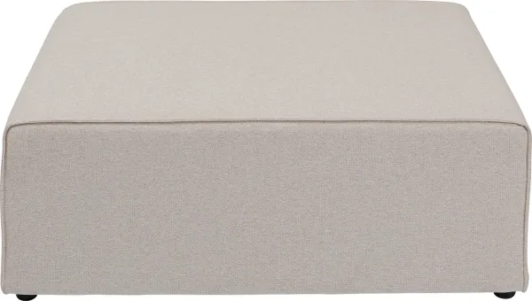 KARE DESIGN Infinity Pouff Elements Cream module - crème polyester en polypropyleen (68x100)