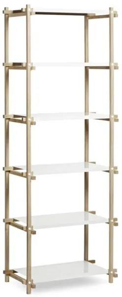 HAY Woody Column Plank Hoog Eik/Wit