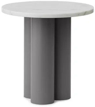 Normann Copenhagen Dit Bijzettafel Grijs/Wit Carrara