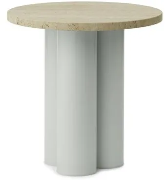Normann Copenhagen Dit Bijzettafel Lichtgroen/Travertine Light
