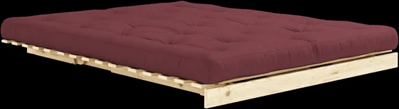 Karup Design Roots Slaapbank M. Matras 160x200 710 Bordeaux/Grenenhout