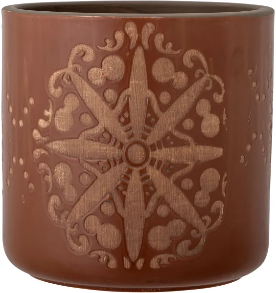 BLOOMINGVILLE Safio Decoratieve Bloempot, Bruin, Terracotta